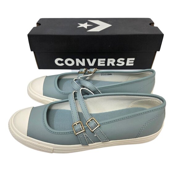 Converse Chuck Taylor All Star Dainty Mary Jane A11492C Size 7 & 8.5 Teal Color - Picture 2 of 10